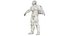 3D medic doctor paramedic character