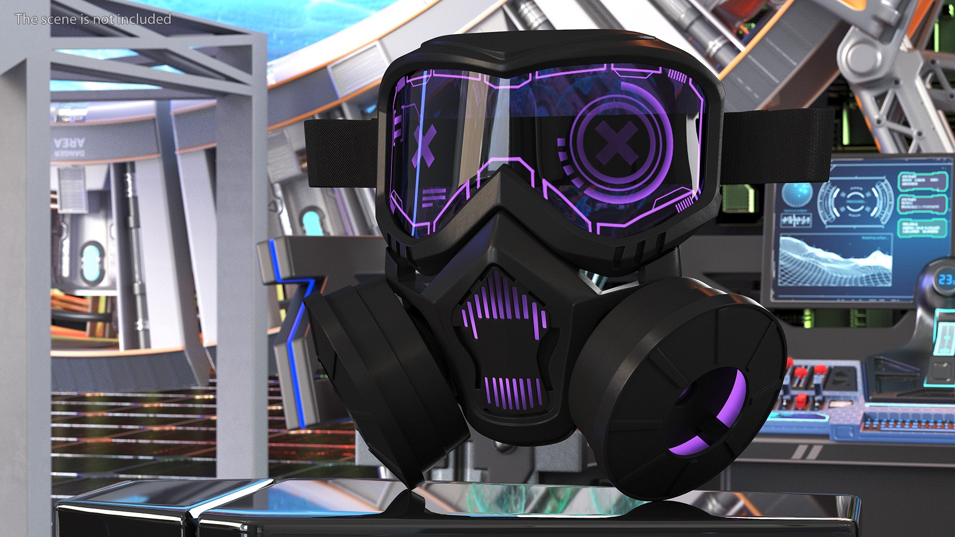 Cyberpunk Neon Gas Mask Purple model https://p.turbosquid.com/ts-thumb/lP/VnfpaK/aq/cyberpunkneongasmaskpurplec4dmodel002/jpg/1690408586/1920x1080/fit_q87/7fb494c76c59003618e3d246d12d5b17a1ce4438/cyberpunkneongasmaskpurplec4dmodel002.jpg