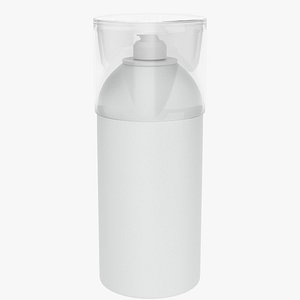 shaving foam bottles 3d max