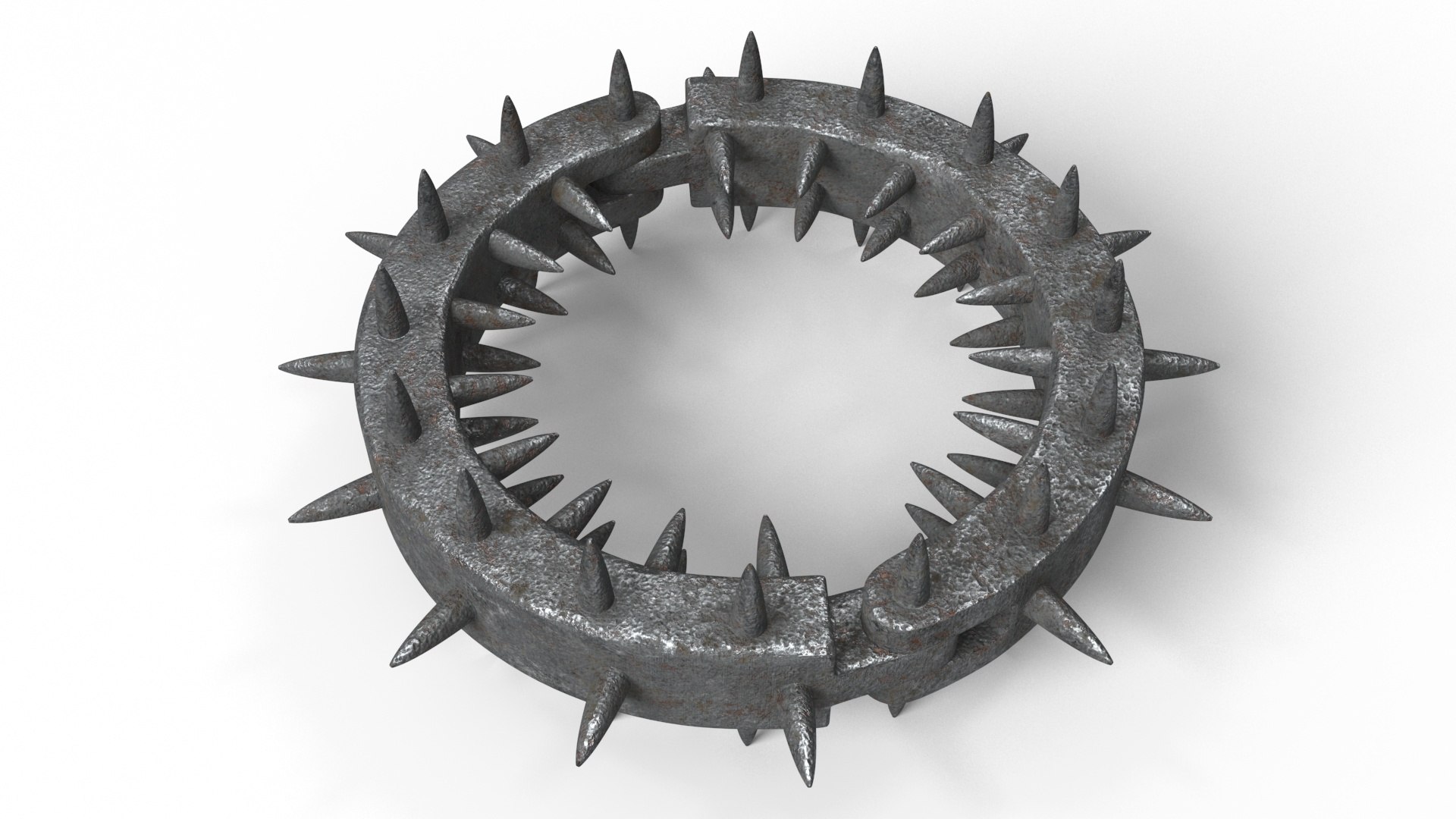Collar with Spikes 3D model https://p.turbosquid.com/ts-thumb/lP/XsBqxm/F2/collarwithspikesvray3dmodel012/jpg/1718927141/1920x1080/fit_q87/0a6eb6ab41ea34aa47a9460cd25a02df4d69ac95/collarwithspikesvray3dmodel012.jpg