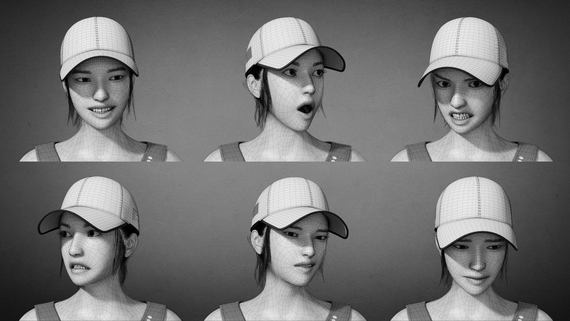 3D Original Rowing Athletes Canoeing Athletes Female Athletes Rigged ...