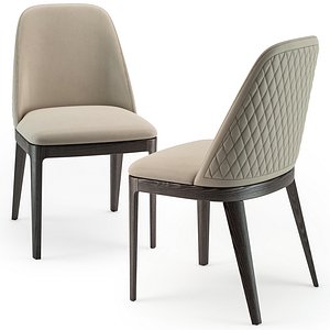 Margot quilted wood chair