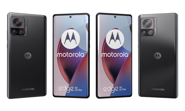 3D Motorola Edge 30 Ultra Black