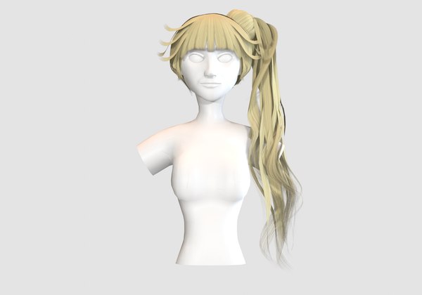 Thick Bangs Hairstyle - 3D Model by nickianimations