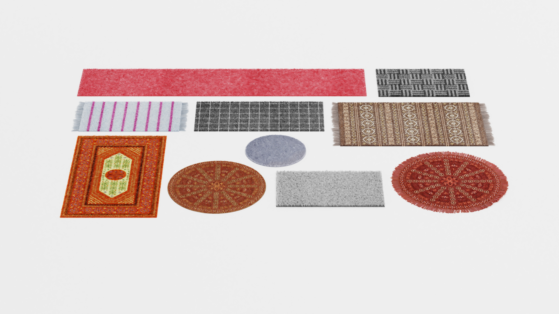 Rugs Pbr Fibers 3D Model - TurboSquid 1471729