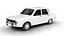 Model 3D Dacii 1300 z 1969 roku