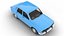 Model 3D Dacii 1300 z 1969 roku