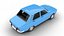 Model 3D Dacii 1300 z 1969 roku