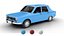 Model 3D Dacii 1300 z 1969 roku
