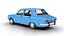 Model 3D Dacii 1300 z 1969 roku