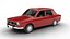 Model 3D Dacii 1300 z 1969 roku