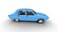 Model 3D Dacii 1300 z 1969 roku