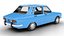 Model 3D Dacii 1300 z 1969 roku
