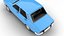 Model 3D Dacii 1300 z 1969 roku