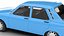 Model 3D Dacii 1300 z 1969 roku