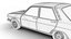 Model 3D Dacii 1300 z 1969 roku