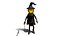 Scary Pumpkin Scarecrow - Mad Jackal