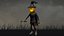 Scary Pumpkin Scarecrow - Mad Jackal