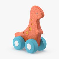 Baby Push and Pull Animals Brontosaurus