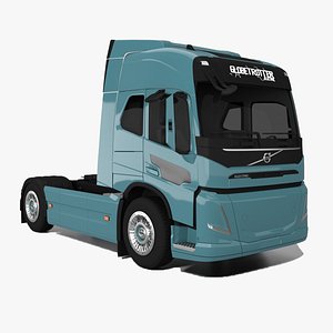Volvo Electric Tractor Truck 3D model