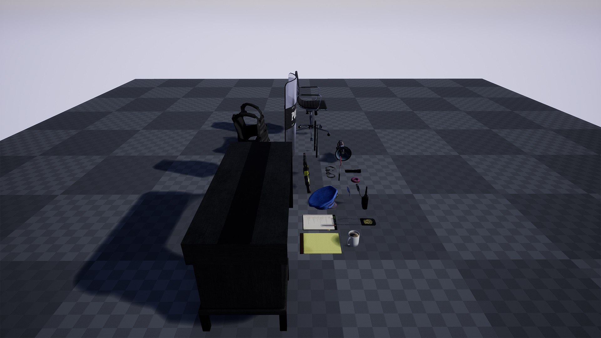 3D Police Props 23 Assets - TurboSquid 1984548