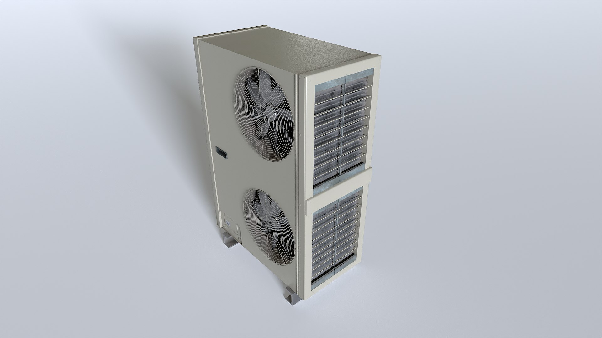 Rusty Rooftop AC Hvac Unit 2 3D Model - TurboSquid 2338330