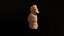 Old Man Sculpture hi-poly