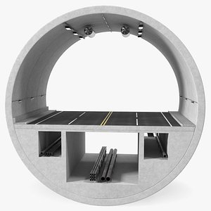 Road Tunnel Cross Section