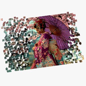 3D Premium 1000 pieces Jigsaw Puzzle model