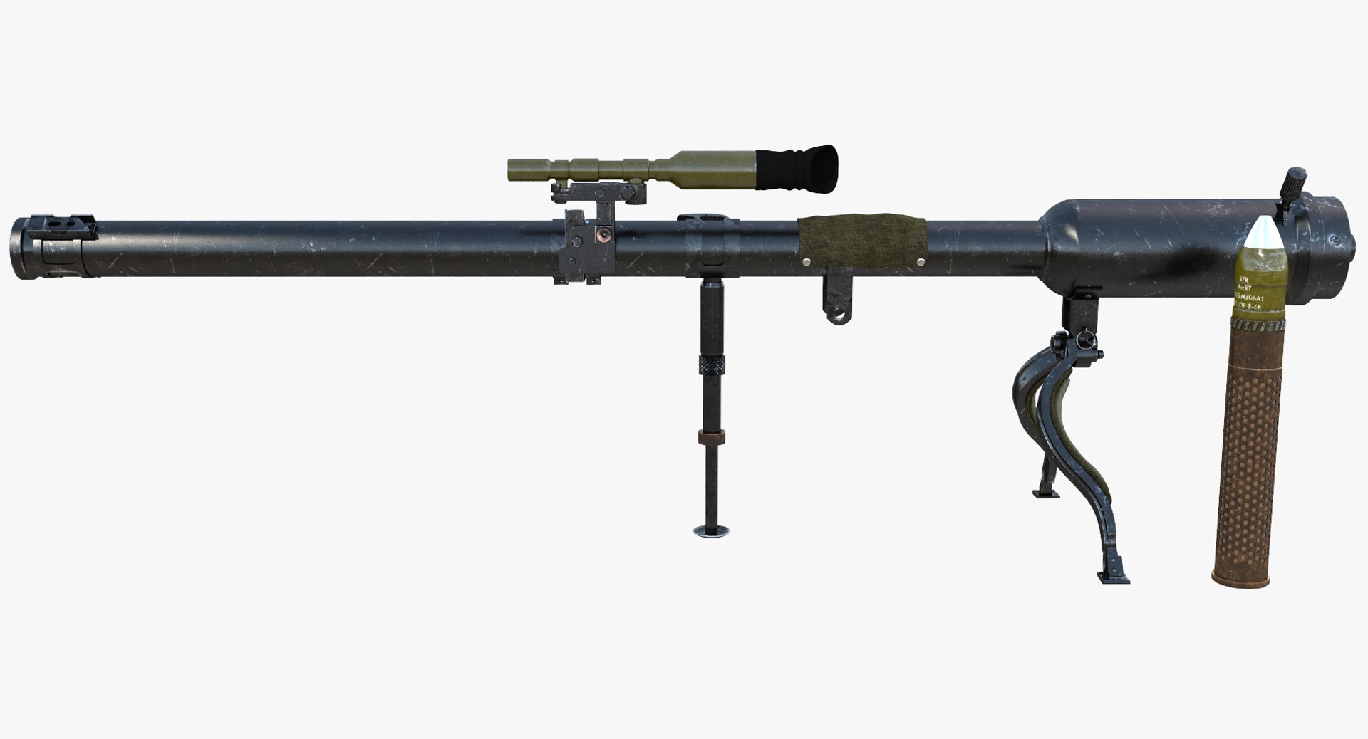 3d M18 Recoilless Rifle