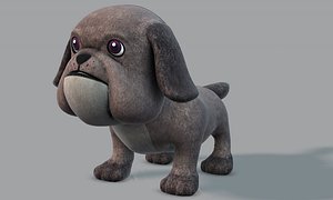 Dog base cartoon V06