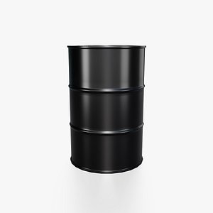 Steel Barrel - Black - Clean
