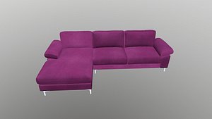 L Shape 5 Seater Velvet Luxury Sofa
