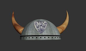 Viking helmet 3D model