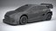Ford Puma M-Sport Hybrid Rally1 2022 lowpoly