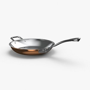 Kitchen Pan Rack 02 frying pan
