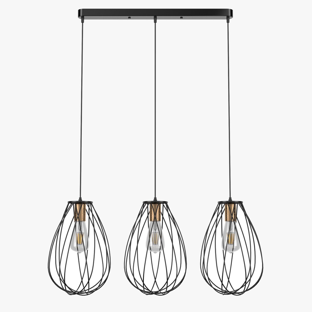 Pendant light fixture Escada Barrie 3D model - TurboSquid 2020185