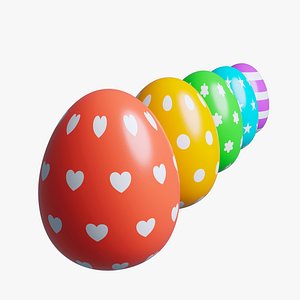 Easter Eggs Colorful Collection