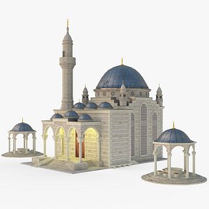 3D gameready mosque