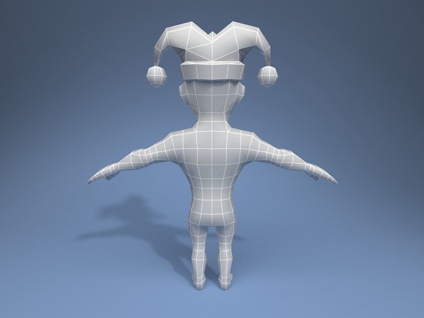 Medieval character jester 01 3D - TurboSquid 1193474