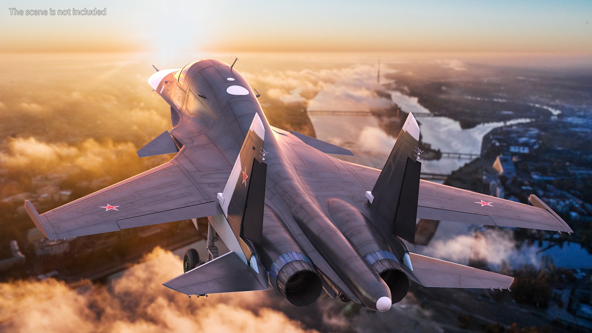 3D Su 34 Aircraft with X-31PM Supersonic Missile Rigged for Cinema 4D model https://p.turbosquid.com/ts-thumb/lQ/KxPGI9/15/su34aircraftwithx31pmsupersonicmissileriggedforcinema4d3dsmodel006/jpg/1679638678/1920x1080/fit_q87/9f73680f5295b2c79b03d057a7e8de0fa825d72a/su34aircraftwithx31pmsupersonicmissileriggedforcinema4d3dsmodel006.jpg