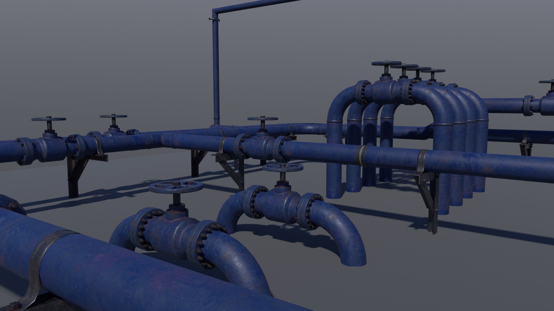 3D Modular Pipe Set Model - TurboSquid 1819221