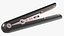 3D Hair Straightener Black model