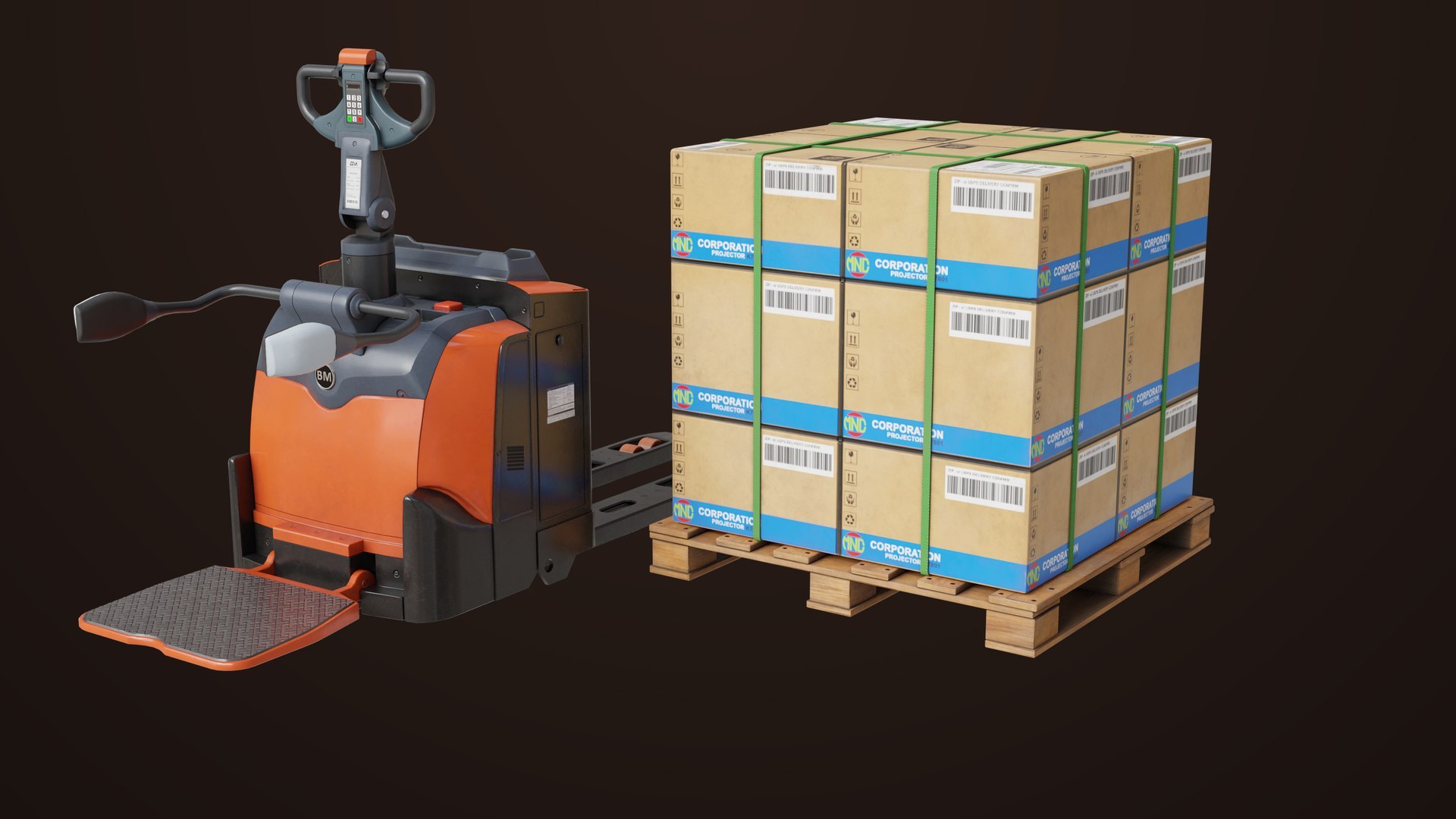 Forklift Trucks and Pallet Orange Collection All PBR Textures 3D model https://p.turbosquid.com/ts-thumb/lQ/h0iZm3/Dq/forklift_orange01_00015/jpg/1750083982/1920x1080/fit_q87/2bd9ae7a2021a33ead50d591eaffd00eea9e395d/forklift_orange01_00015.jpg