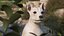 Mongrel Dog Cream Rigged for Maya