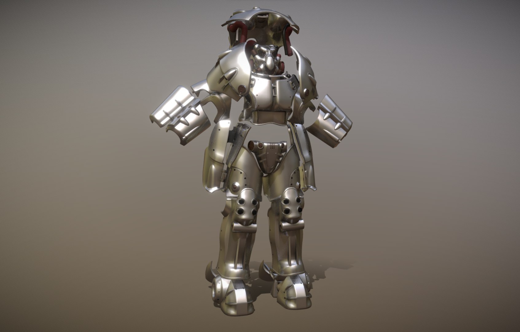 Fallout power armor x01 3d model turbosquid 2158779