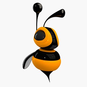 bee character 3d model