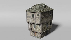 French medieval building