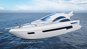 Yacht 3D model