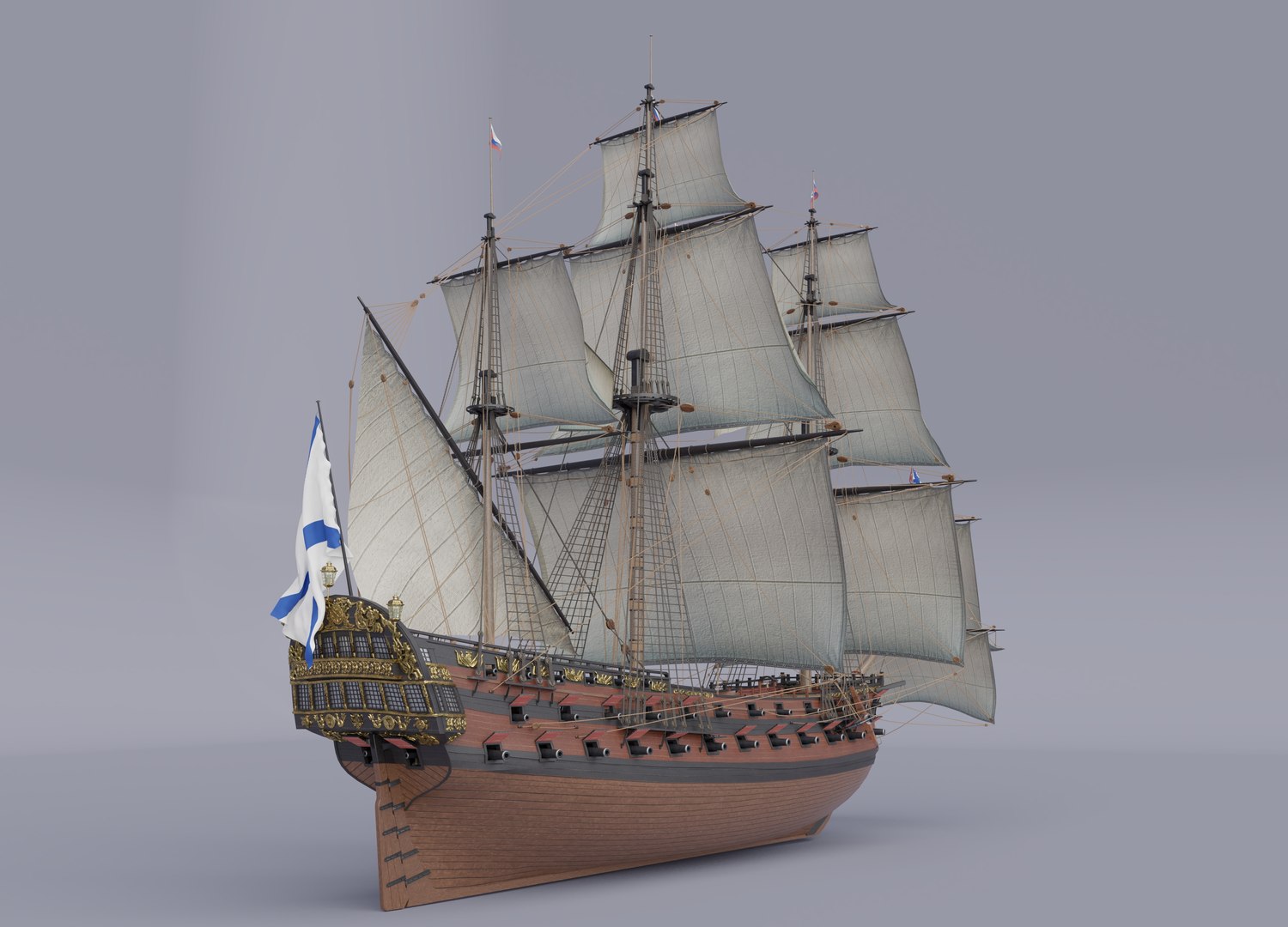 Ingermanland ships 3D model - TurboSquid 1419035